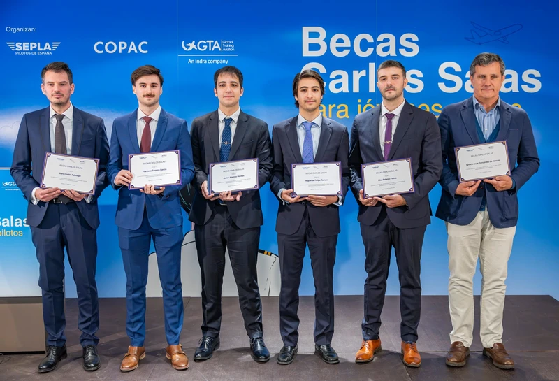 anadores en la IV edici�n de las becas Carlos Salas. Foto: COPAC